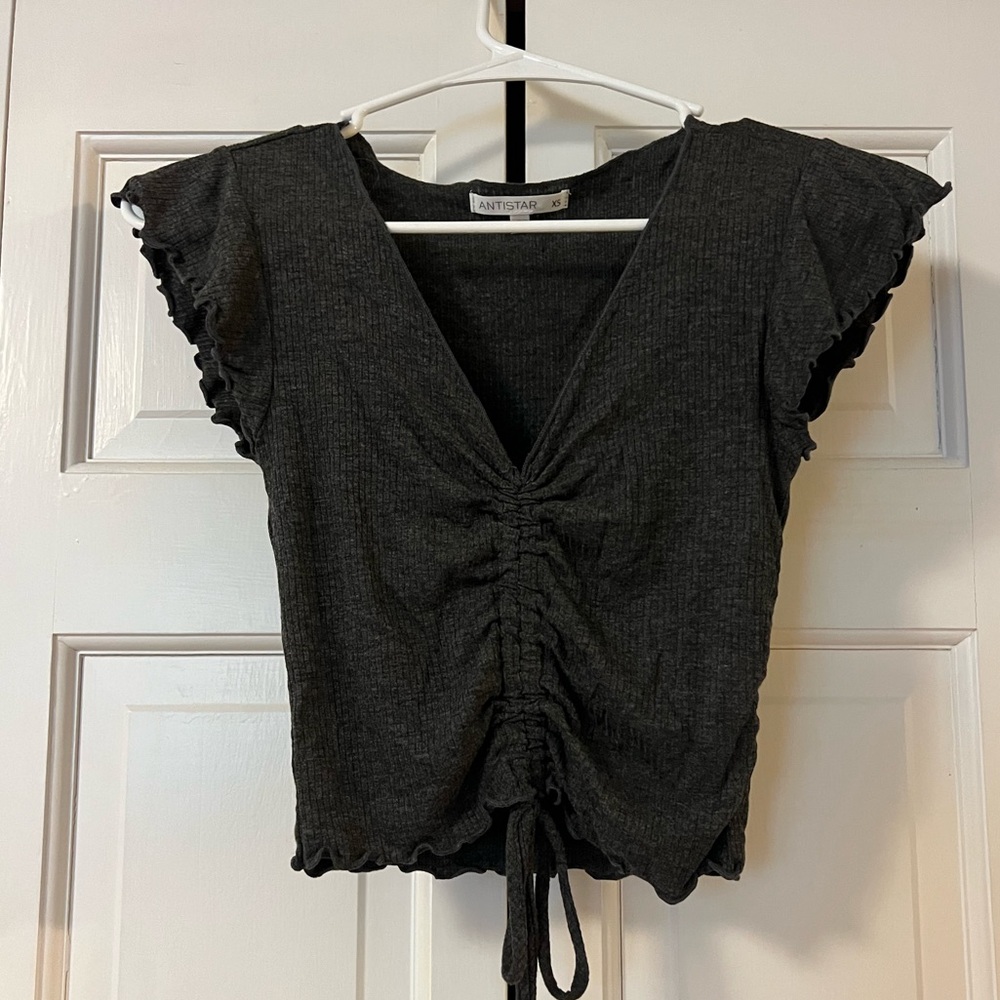 Dark Grey Anistar T-Shirt Size XS